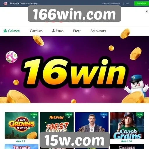 166win.com oferece opções variadas de jogos online